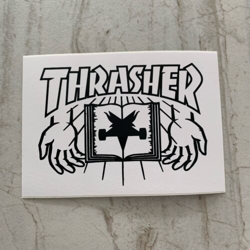 THRASHER BOOK STICKER