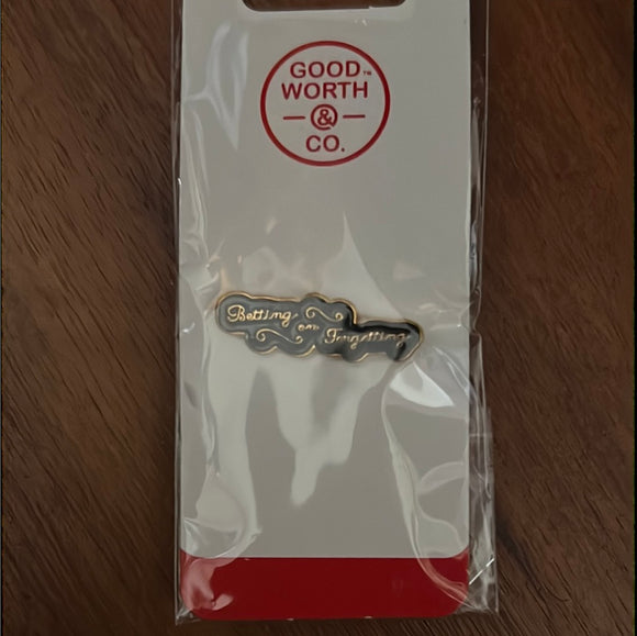 GOOD WORTH & CO CARE LAPEL PIN BETTING