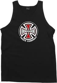 INDEPENDENT TRUCK CO TANK BLACK S