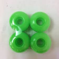 BLANK WHEELS 52MM 100A NEON GREEN