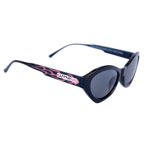 HAPPY HOUR MIND MELTERS BLACK FLAME SUNGLASSES
