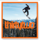 32 BOX STICKER RIDER ORANGE