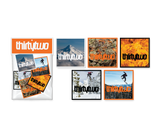 32 BOX STICKER RIDER ORANGE