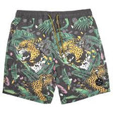 NEFF DANGER PARADISE HOT TUB SHORTS S