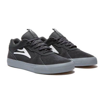 LAKAI PROTO VULC CHARCOAL SUEDE โ Haven Skate Shop